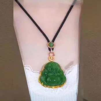Модное ожерелье для женских украшений зелёный
