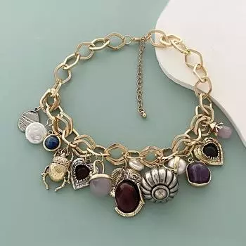 Модное ожерелье для женских украшений золотой