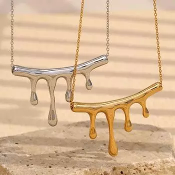 Модное ожерелье для женских украшений золотой