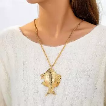 Модное ожерелье для женских украшений золотой