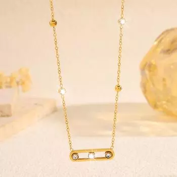 Модное ожерелье для женских украшений золотой