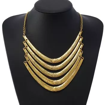 Модное ожерелье для женских украшений золотой