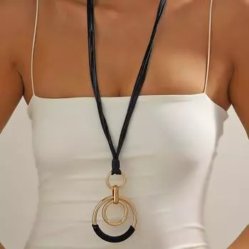 Модное ожерелье для женских украшений золотой