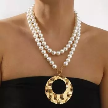 Модное ожерелье для женских украшений золотой