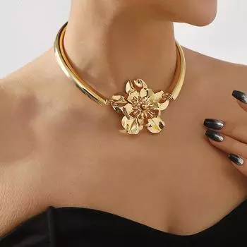 Модное ожерелье для женских украшений золотой