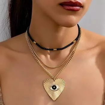 Модное ожерелье для женских украшений золотой