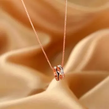 Модное ожерелье, легкая роскошь, нишевый дизайн, цепь на ключицу Ifashion, Новый год для женщин