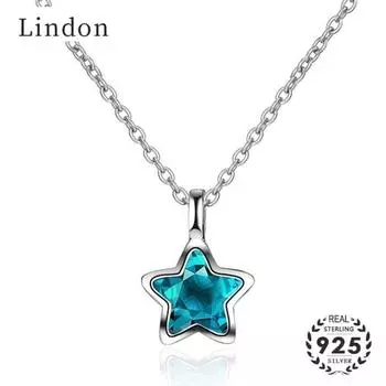Модное ожерелье Lindon с подвеской в форме звезды для женщин, подарочные ювелирные изделия для свадебной вечеринки