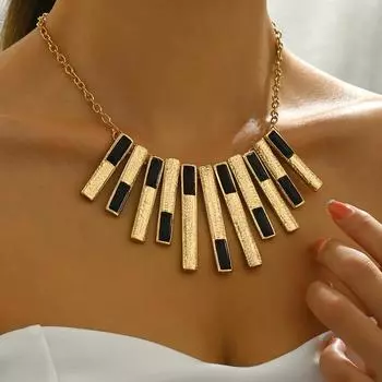 Модное ожерелье с подвеской для женщин чёрный