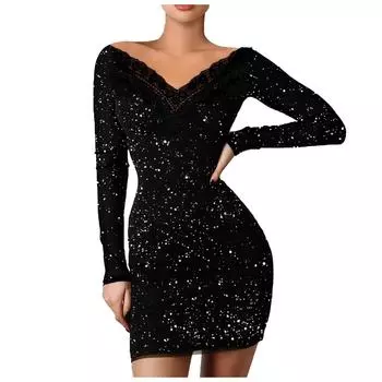 Модное повседневное платье в полоску с пуговицами Omen, платье с длинными рукавами, платье Paty L чёрный