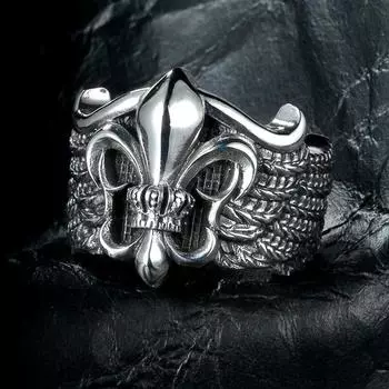 Модное ретро-кольцо «Ирис», мужское модное и уникальное креативное кольцо в стиле хип-хоп one size(US size 6-13)