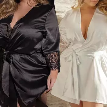 Модное сексуальное кружевное нижнее белье плюс размер нижнего белья XXXXXL чёрный