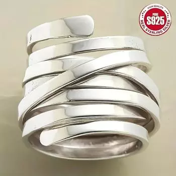 Модное широкополосное кольцо, модное украшение, подходит для классных девушек, очень подходит для повседневной и праздничной одежды, демонстрирует личное очарование 8