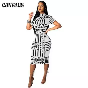 Модное тонкое сексуальное женское цельное платье с короткими рукавами, темпераментное облегающее платье в клетку с геометрическим узором S белый