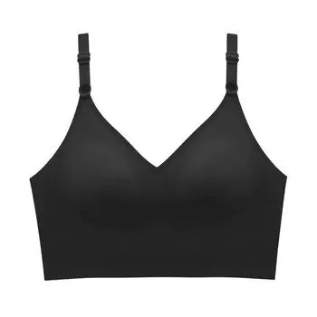 модное U-образное нижнее белье с красивой спиной без бюстгальтера со стальным кольцом, тонкий бюстгальтер на груди M