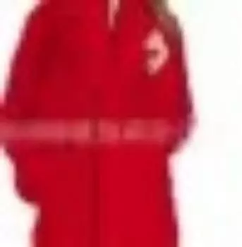 Модное утолщенное зимнее плюшевое пальто, элегантная женская куртка с воротником-стойкой, роскошное свободное женское пальто, роскошное уличное пальто на бретелях S красный