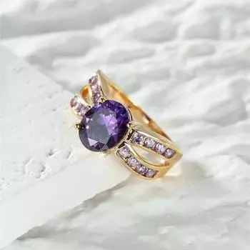 Модное зеленое овальное обручальное кольцо для женщин, изысканные вечерние подарочные украшения, свадебные кольца-обещания 6 красный