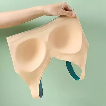 Модное женское нижнее белье Traceless, тонкие стили, красивая задняя часть с фиксированной чашкой, противоударный чехол для спортивного бюстгальтера для бега L хаки