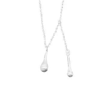 Модное женское ожерелье с каплями, простое и индивидуальное INS. Крутой летний новый галстук