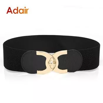 Модное женское платье-пальто украшенное эластичным поясом эластичного белого цвета с широким корсетным поясом для женщин дизайнерский поясной ремень DT010 70cm белый