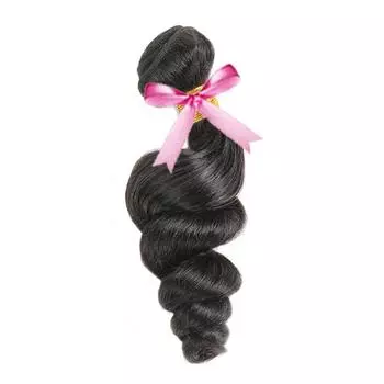 Модные 100% натуральные цветные оригинальные пышные человеческие волосы 12 inches естественный/чёрный