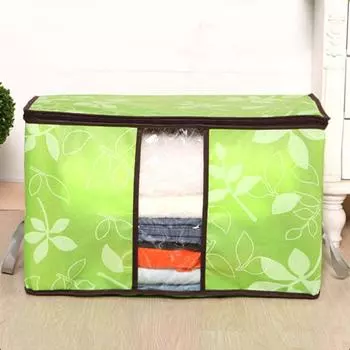 Модные 1 шт., 4 цвета, складные стеганые сумки для хранения одежды, антибактериальное стеганое одеяло, гардероб, сумка-багги синий