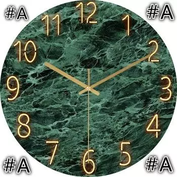 Модные 30 см кварцевые часы из плексигласа семейная жизнь тихие бесшумные простые часы 12 дюймов