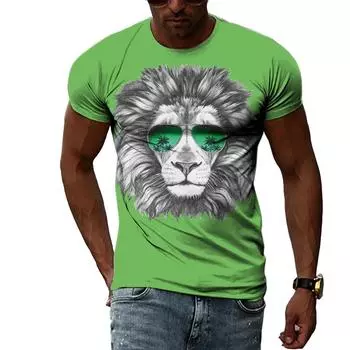 Модные 3D хип-хоп забавные футболки с рисунком для мужчин, летние повседневные футболки в уличном стиле с круглым вырезом и короткими рукавами, топы S