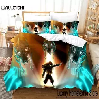 Модные 3D Под легендой Комплекты постельного белья Пододеяльник с наволочкой Твин Полный Queen King Постельное белье Постельное белье на заказ 70x133cm 2pcs