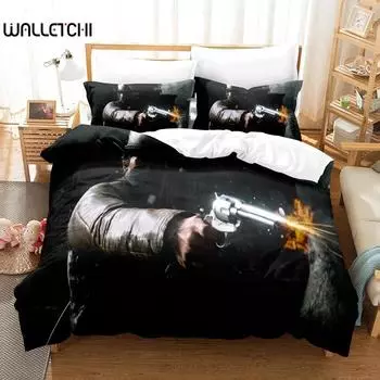 Модные 3D Red Dead Redemption комплекты постельного белья пододеяльник с наволочкой Twin Full Queen King постельное белье постельное белье 70x133cm 2pcs