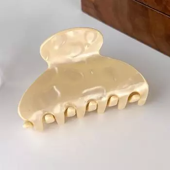 Модные ацетатные заколки для волос с леопардовым принтом, геометрической формы краба, зажим для укладки, заколки для волос для женщин, девушек, однотонные шпильки, головной убор