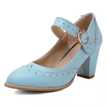 Модные элегантные туфли на высоком каблуке женские туфли Мэри Джейн большого размера 45 черные красные белые женские туфли на каблуке для танцевальной вечеринки свадебные туфли классические 34 бежевый