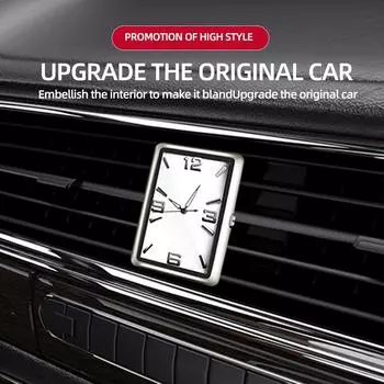 Модные автомобильные кварцевые часы, наклейка на ремешок на приборную панель воздуховода, бортовой грузовик, внедорожный караван, морские автомобильные аксессуары