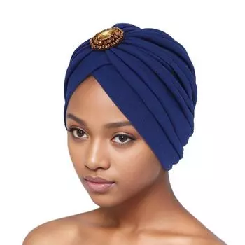 Модные аксессуары в стиле ретро, бамбуковая льняная шляпа-тюрбан, шляпа Баотоу, мусульманская шляпа, шляпа для волос