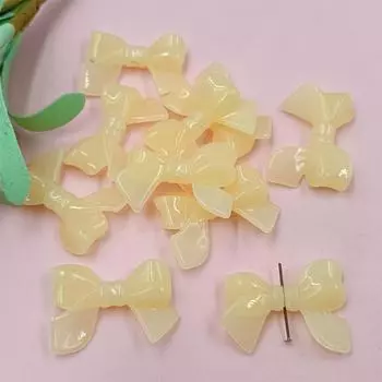 Модные банты, материалы для бисероплетения, бусины макарон 33*24 мм, акриловые, сделай сам, ручная работа, Butterlry 10 шт. синий