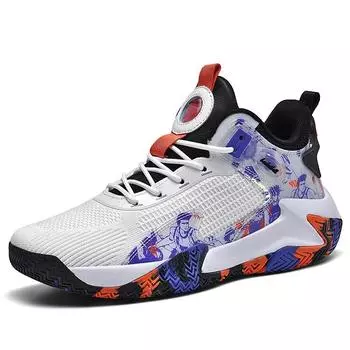 Модные баскетбольные кроссовки Combat с толстой подошвой, дышащая мужская сетчатая повседневная обувь, мужская спортивная обувь для велоспорта на открытом воздухе, бесплатная доставка 39 чёрный