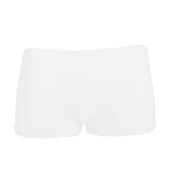 Модные бесшовные трусики для женщин, боксерские трусы со средней талией, летние защитные шорты, однотонные, для девочек, женские эластичные боксерские шорты onesize белый