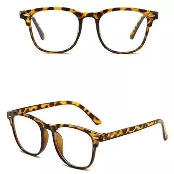 Модные большие очки для близорукости, анти-синий свет, очки для женщин, популярные большие квадратные очки, оптические очки для близорукости 0