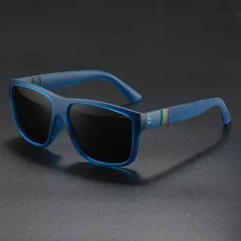 Модные большие поляризованные солнцезащитные очки для мужчин и женщин, роскошные, для вождения, рыбалки, путешествий, винтажные квадратные солнцезащитные очки для мужчин, очки Uv400