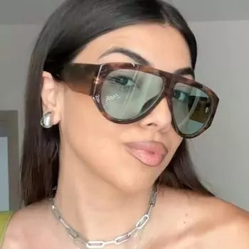 Модные большие солнцезащитные очки в стиле хип-хоп для мужчин и женщин, фирменные дизайнерские солнцезащитные очки, трендовые мужские панк-очки, женские, UV400