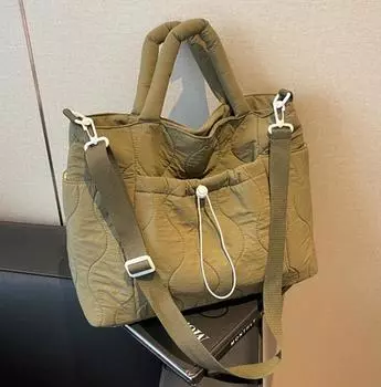 Модные большие сумки-тоуты из хлопка, женские наплечные сумки с подкладкой, женские дорожные сумки из хлопка большой вместимости с подкладкой