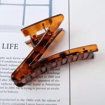 Модные большие заколки-крабы для волос для женщин с густыми тонкими волосами, сильная фиксация, заколки-бананы, зажимы, аксессуары для волос, лето