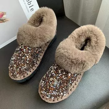 Модные ботильоны на плоской подошве с современными ботинками, зимняя женская обувь с круглым носком, распродажа 2024 года, фирменные лаконичные женские ботинки на низком каблуке с пряжкой 36 чёрный