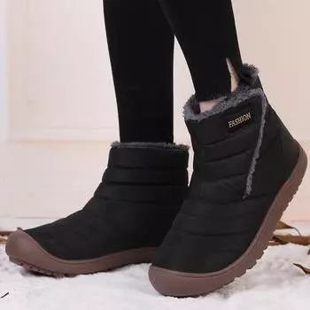 Модные ботинки мужские 2024 года Модная мужская обувь Повседневная зимняя обувь для мужчин Зимняя мужская обувь Водонепроницаемые ботильоны Обувь Мужская рабочая обувь 36 красный