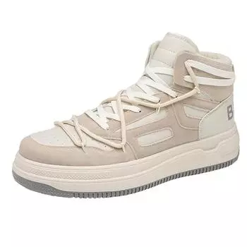 Модные ботинки, мужские повседневные высокие кроссовки для мужчин, уличный стиль, вулканизированные кроссовки на платформе, мужские ботильоны в стиле панк, мужская корейская обувь 39 синий