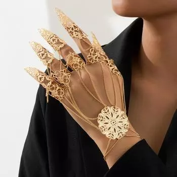 Модные браслеты для женщин. Ювелирные изделия. золотой