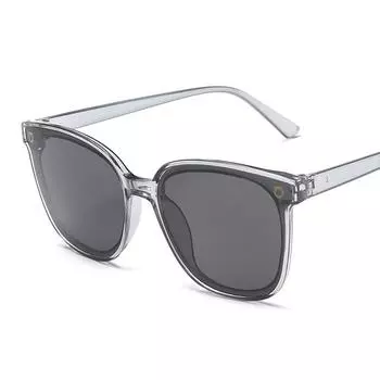 Модные брендовые дизайнерские женские солнцезащитные очки «кошачий глаз», большие солнцезащитные очки, винтажные женские очки «кошачий глаз»