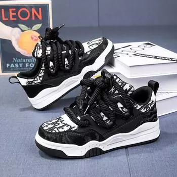 Модные брендовые низкие кроссовки для ходьбы, мужские спортивные туфли для скейтборда, износостойкие кроссовки для бега и тенниса, размеры 36-47 36