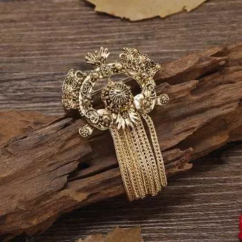 Модные броши для женских украшений золотой