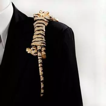 Модные броши для женских украшений золотой